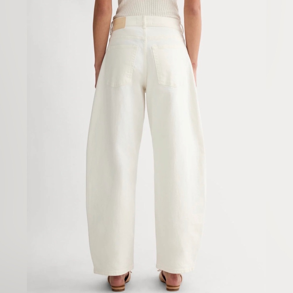 Everlane Way-High Curve Barrel Leg Jean 27R - Picture 3 of 7